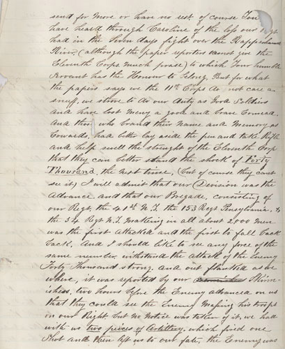 Letter by James W. Vanderhoef, May 17, 1863, page 2