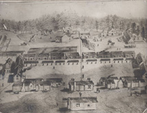 drawing of Camp Dodge