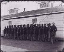 photo of Co. E, 4th U.S. Colored Infantry
